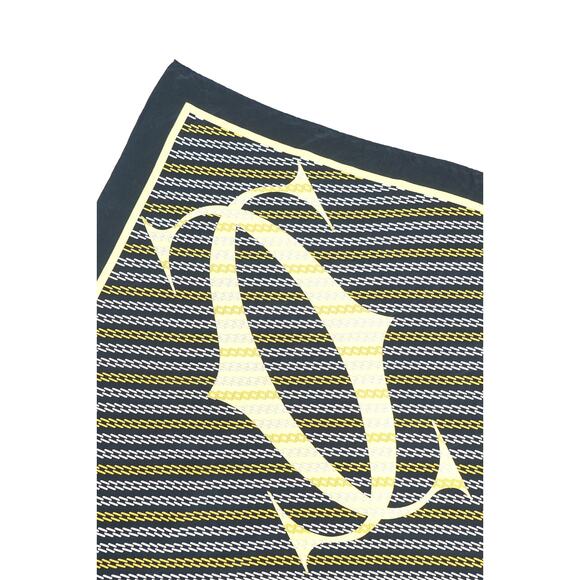 Cartier Black Printed Silk Scarf - Picture 2 of 7